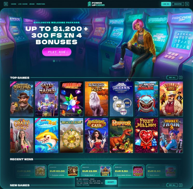 PowerUp Casino Deutschland: Die ultimative Erfahrung für Online-Casinohöhle - overview